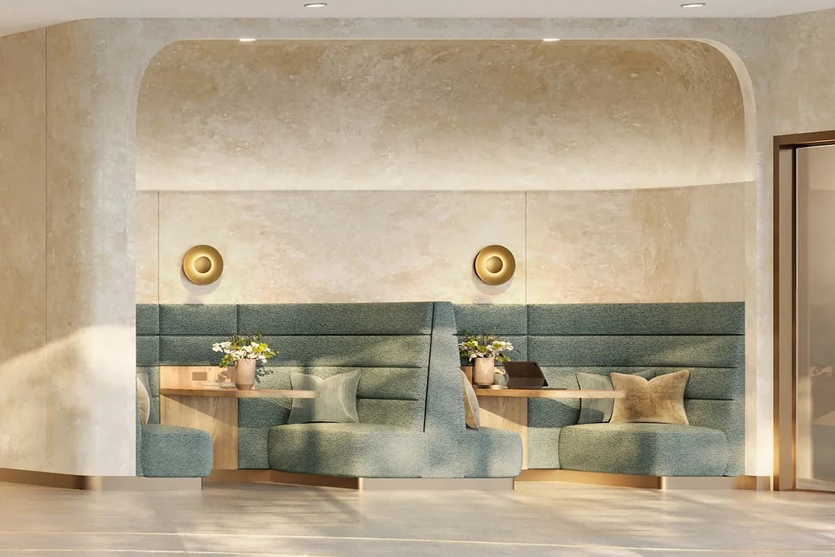 Canvaz Palette, Phuket: Lounge seating (rendering)