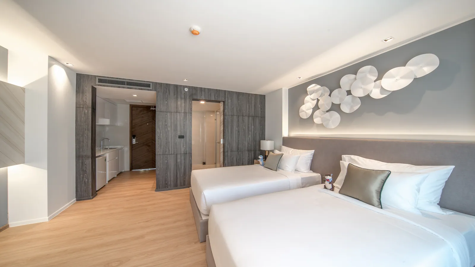 Wyndham La Vita, Phuket: furnished studio with twin beds