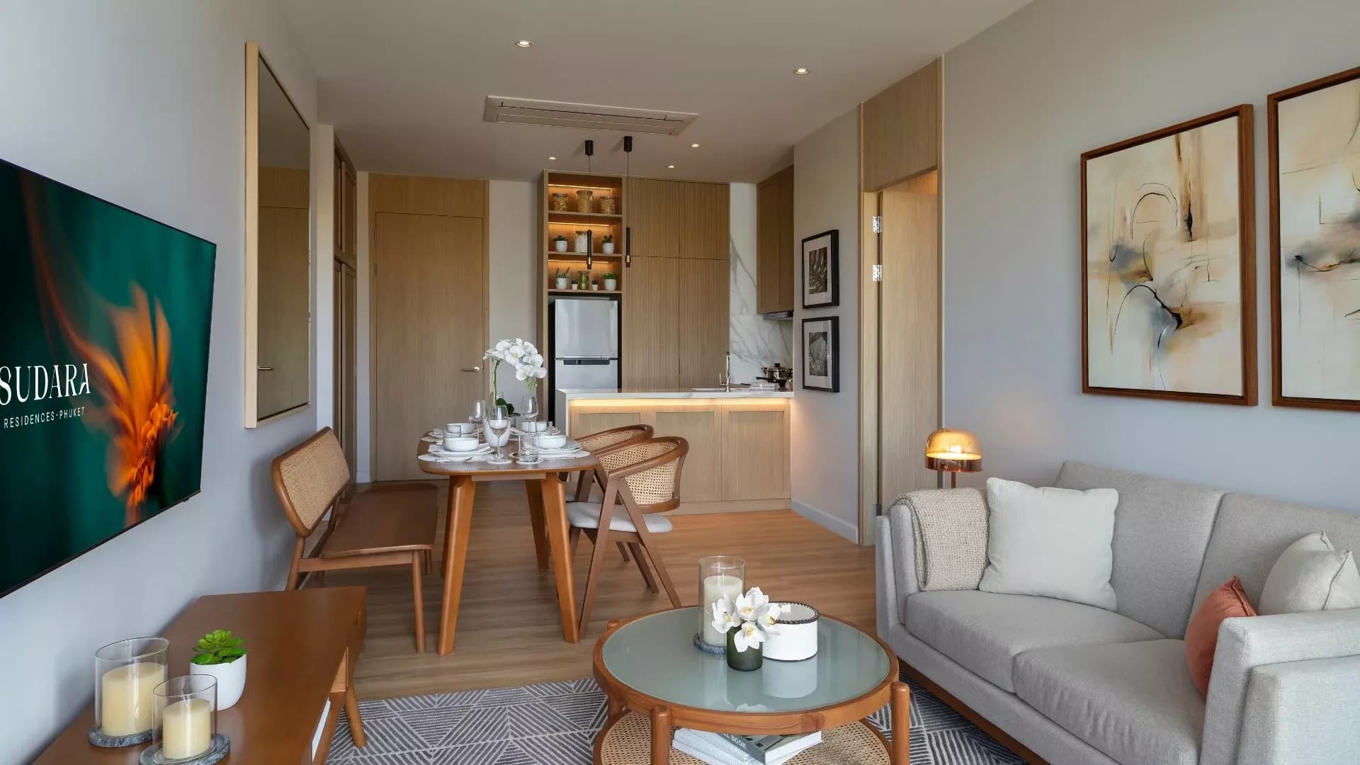 2-bedroom 80 m2 Sudara Residence Phuket