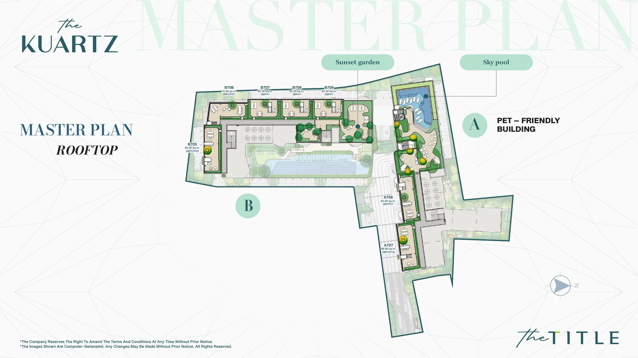 The Title Kuartz, Karon: rooftop master plan