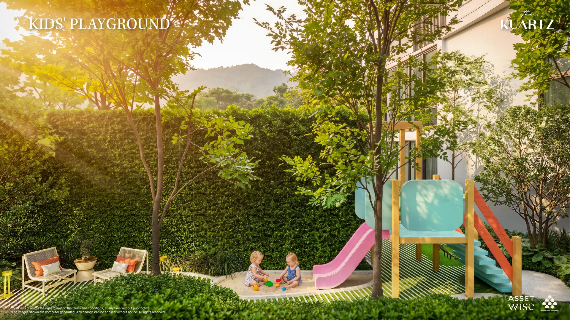 The Title Kuartz, Karon: children’s playground (rendering)