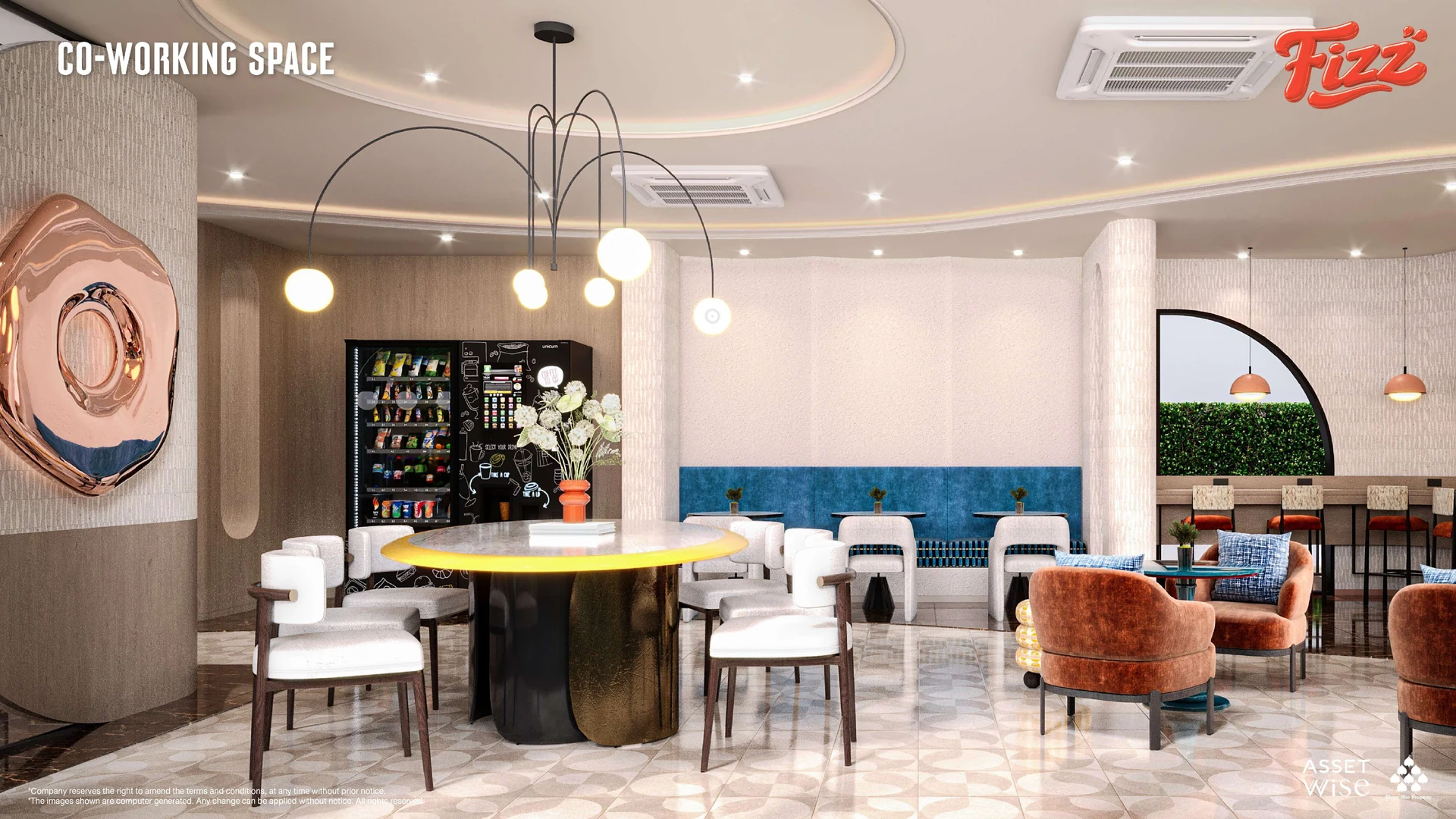 The Title Fizz Kata: coworking space (rendering)