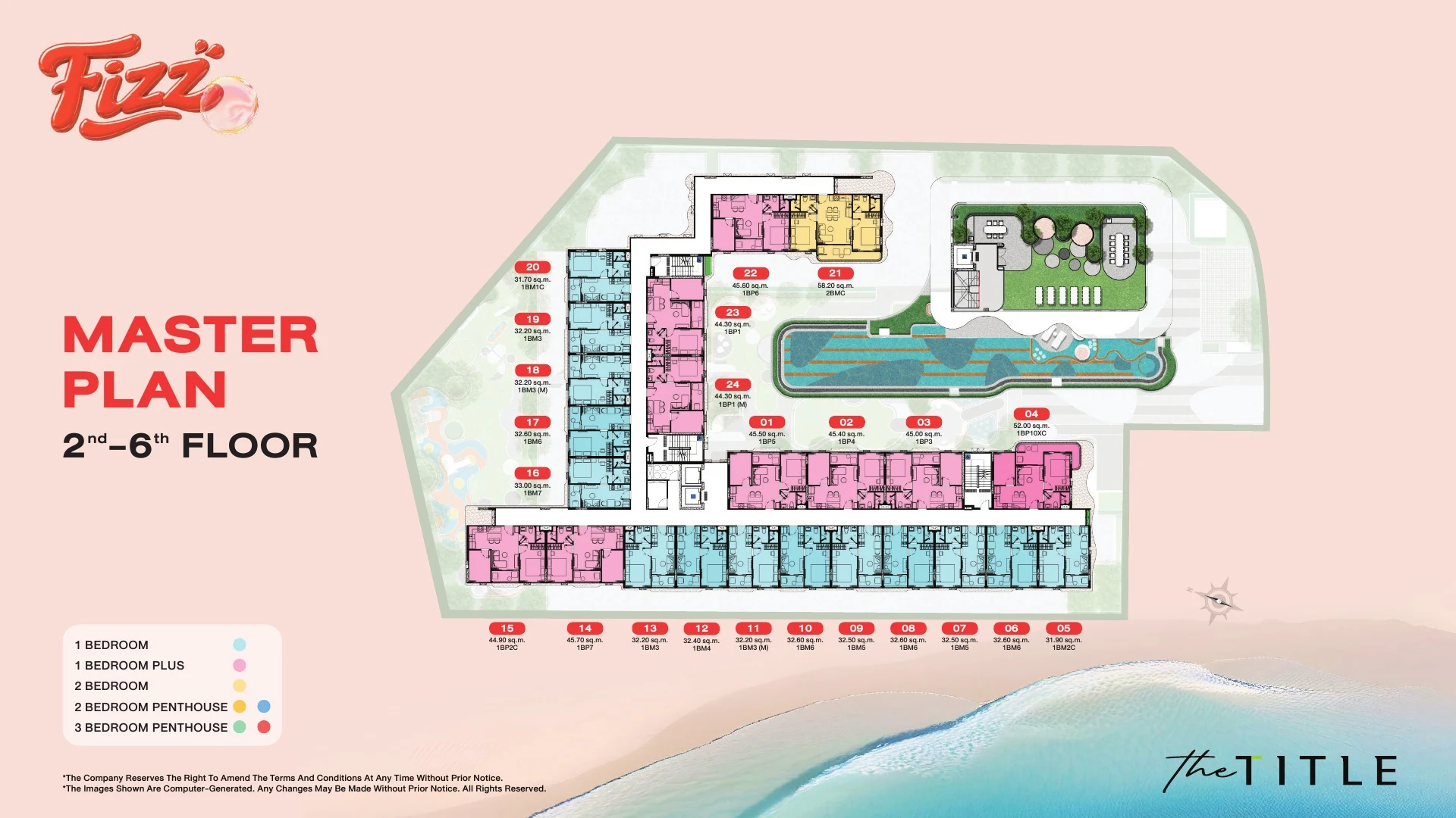The Title Fizz Kata: master plan for floors 2–6