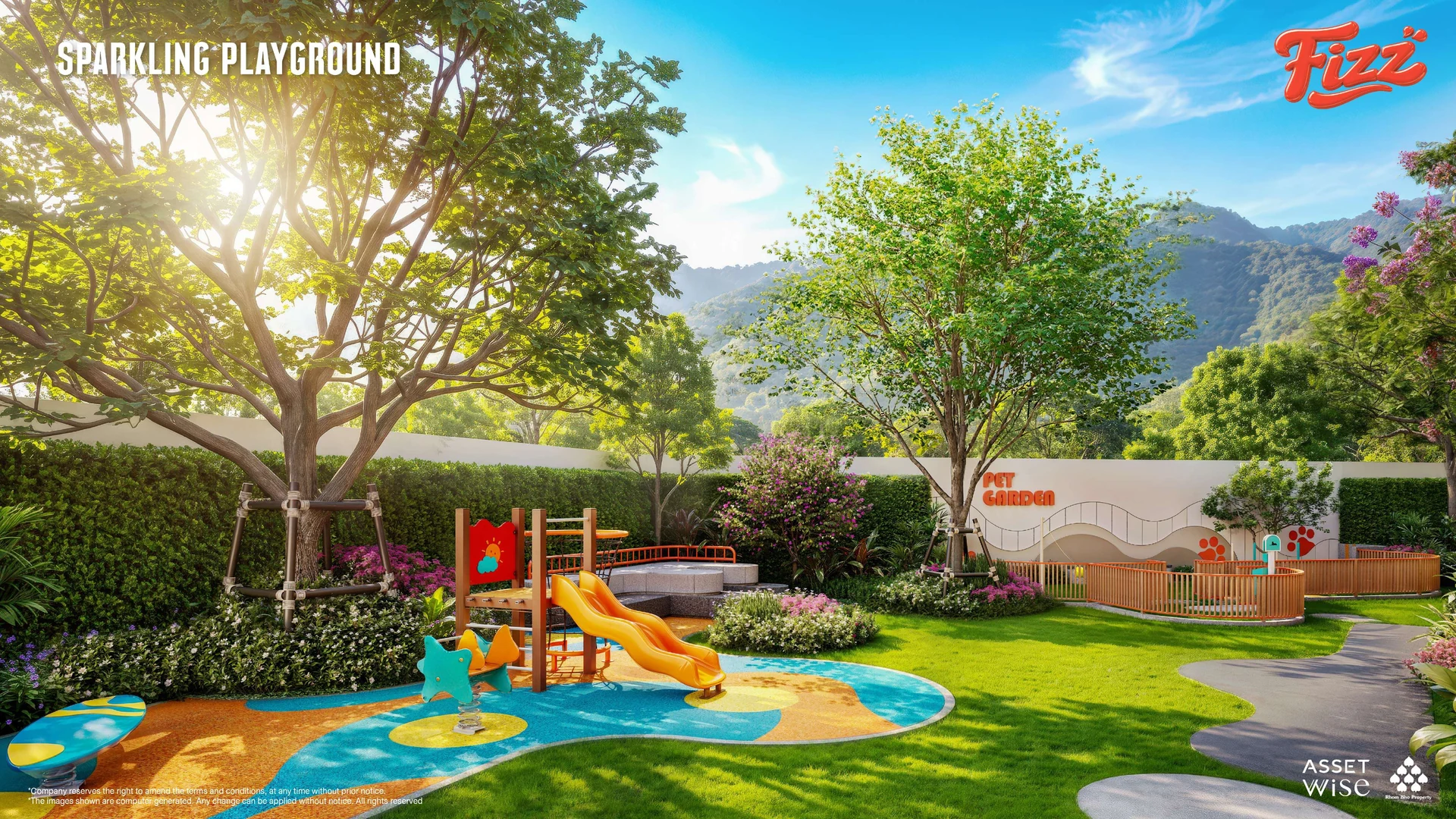 The Title Fizz Kata: outdoor playground (rendering)