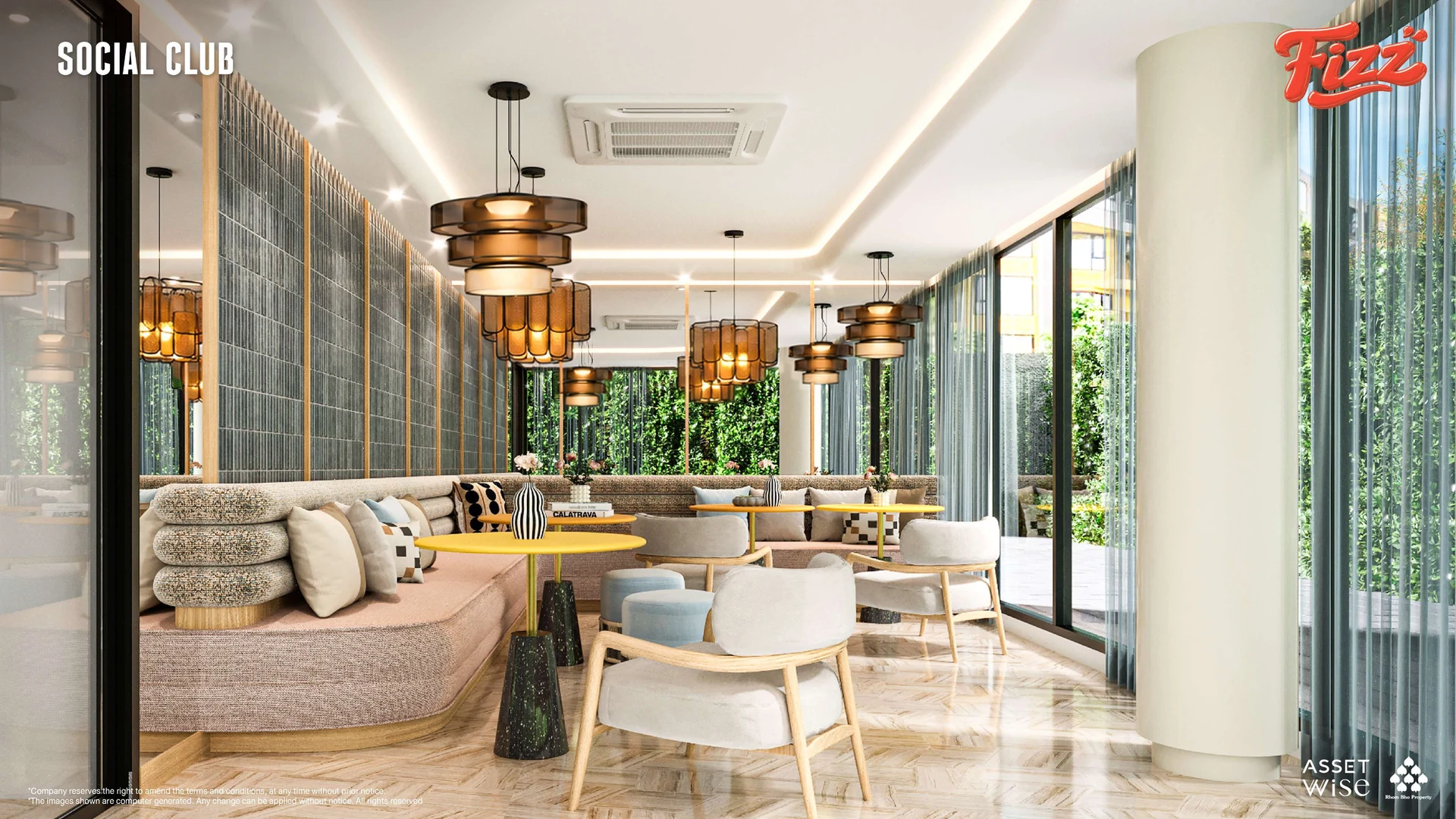 The Title Fizz Kata: residents’ social club (rendering)